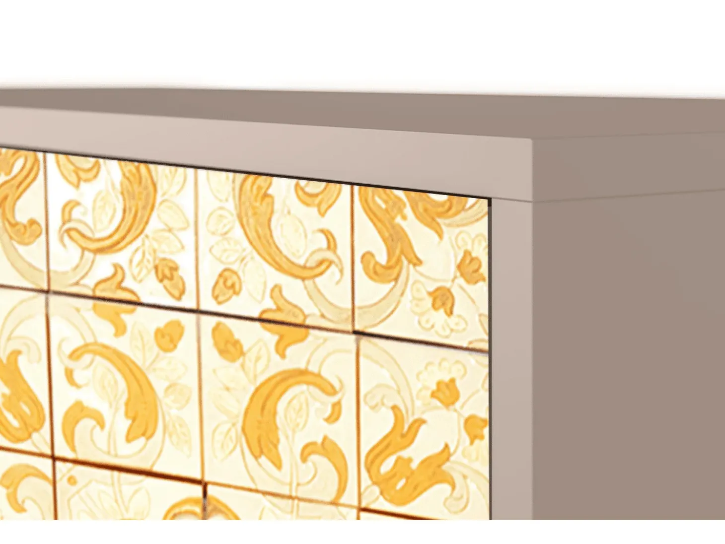 Aparador - 115х84х41 cm - S3 - Sunshiny Tile, Latte
