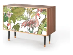 Aparador - 115х84х41 cm - S3 - Sweet Flamingo, Nogal