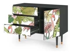 Aparador - 115х84х41 cm - S3 - Sweet Flamingo, Antracita