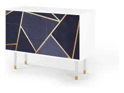Aparador - 115х84х41 cm - S3 - The Amethyst, Blanco