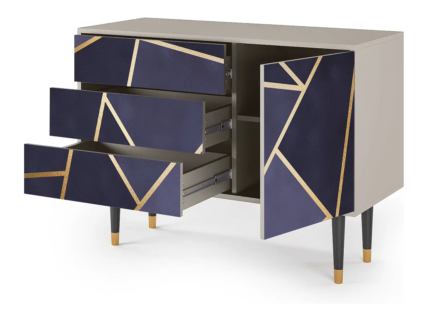 Aparador - 115х84х41 cm - S3 - The Amethyst, Arena