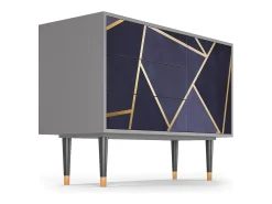 Aparador - 115х84х41 cm - S3 - The Amethyst, Gris