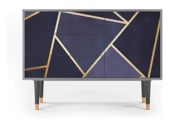 Aparador - 115х84х41 cm - S3 - The Amethyst, Gris