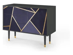 Aparador - 115х84х41 cm - S3 - The Amethyst, Antracita