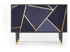Aparador - 115х84х41 cm - S3 - The Amethyst, Antracita