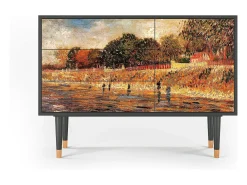 Aparador - 115х84х41 cm - S3 - The Banks, Antracita