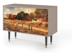 Aparador - 115х84х41 cm - S3 - The Banks, Latte