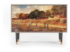 Aparador - 115х84х41 cm - S3 - The Banks, Latte