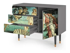Aparador - 115х84х41 cm - S3 - The Birth of Venus, Gris