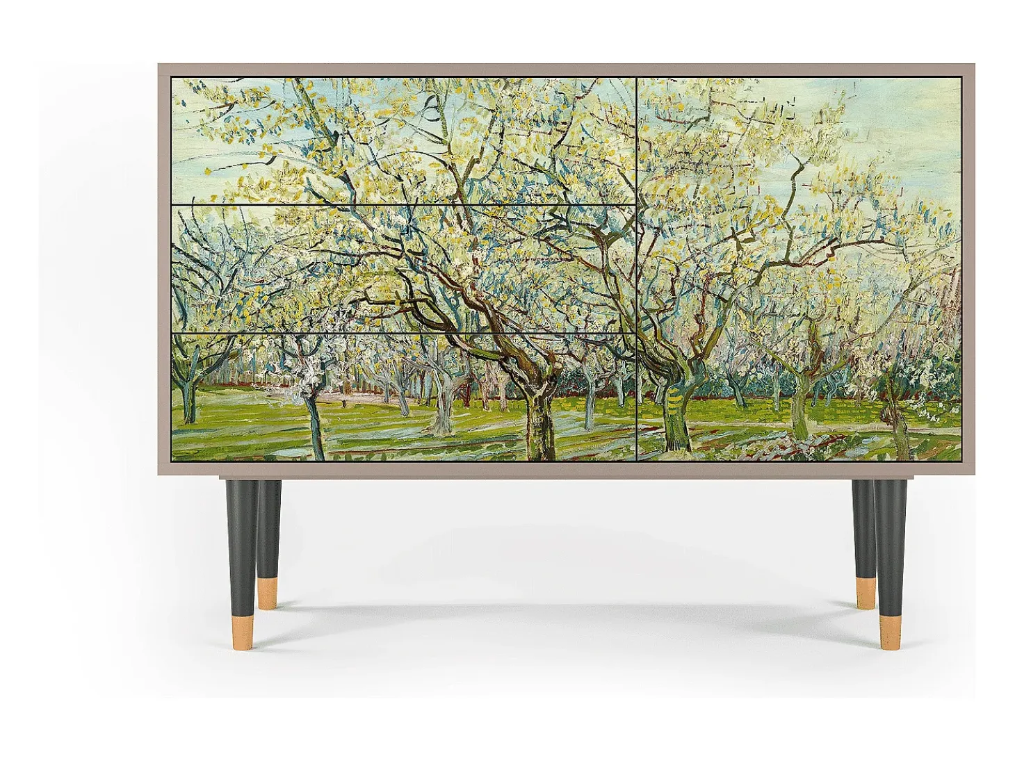 Aparador - 115х84х41 cm - S3 - The Blanco Orchard, Latte
