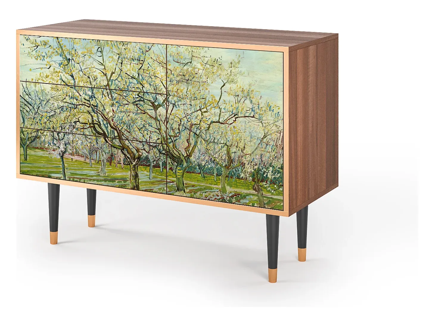 Aparador - 115х84х41 cm - S3 - The Blanco Orchard, Nogal