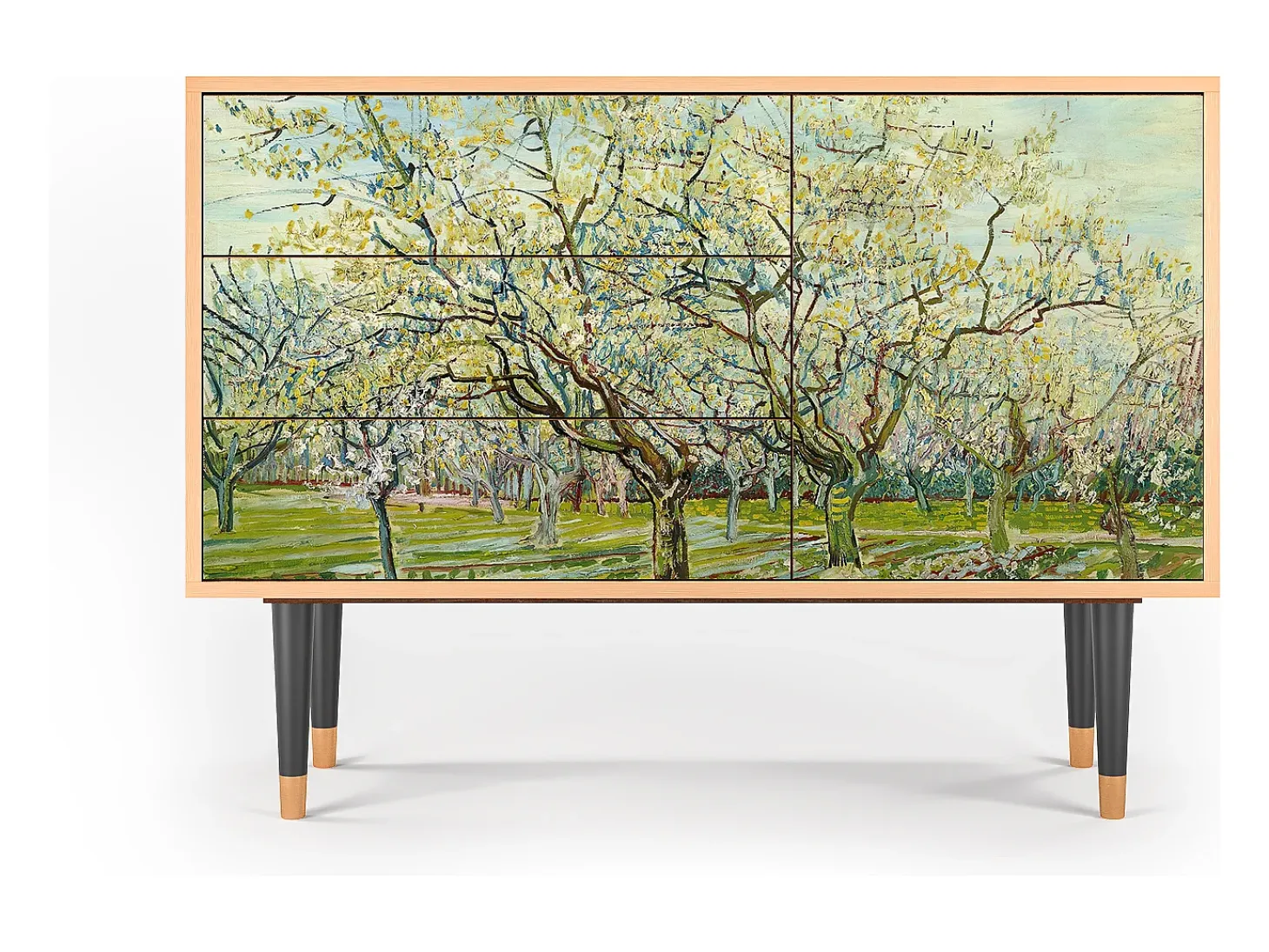 Aparador - 115х84х41 cm - S3 - The Blanco Orchard, Nogal