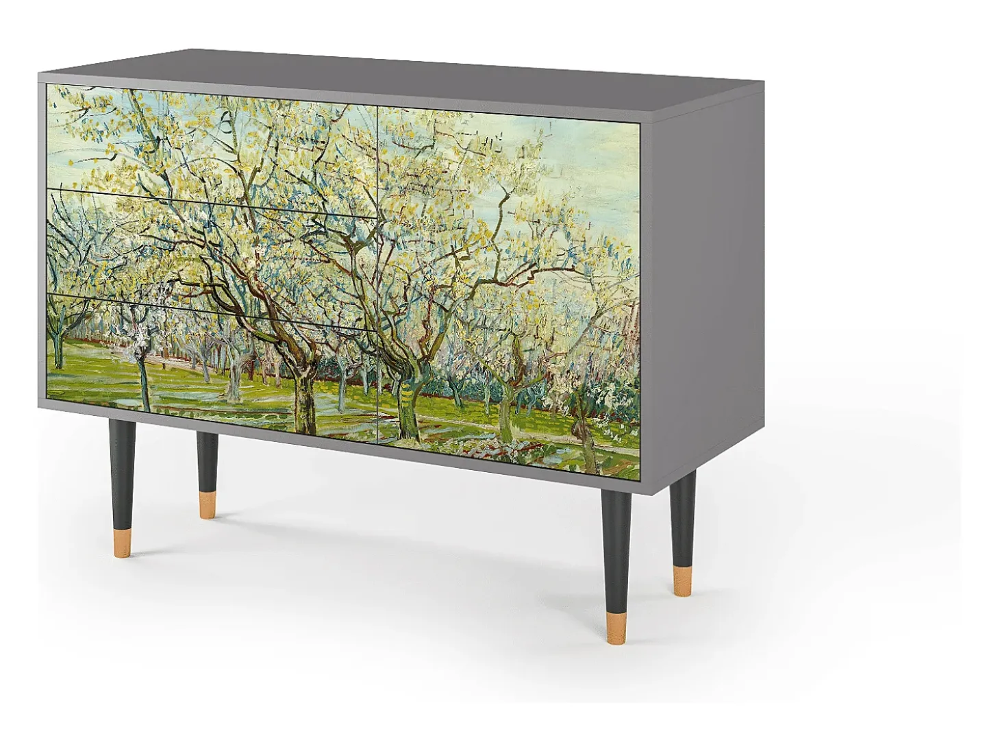 Aparador - 115х84х41 cm - S3 - The Blanco Orchard, Gris