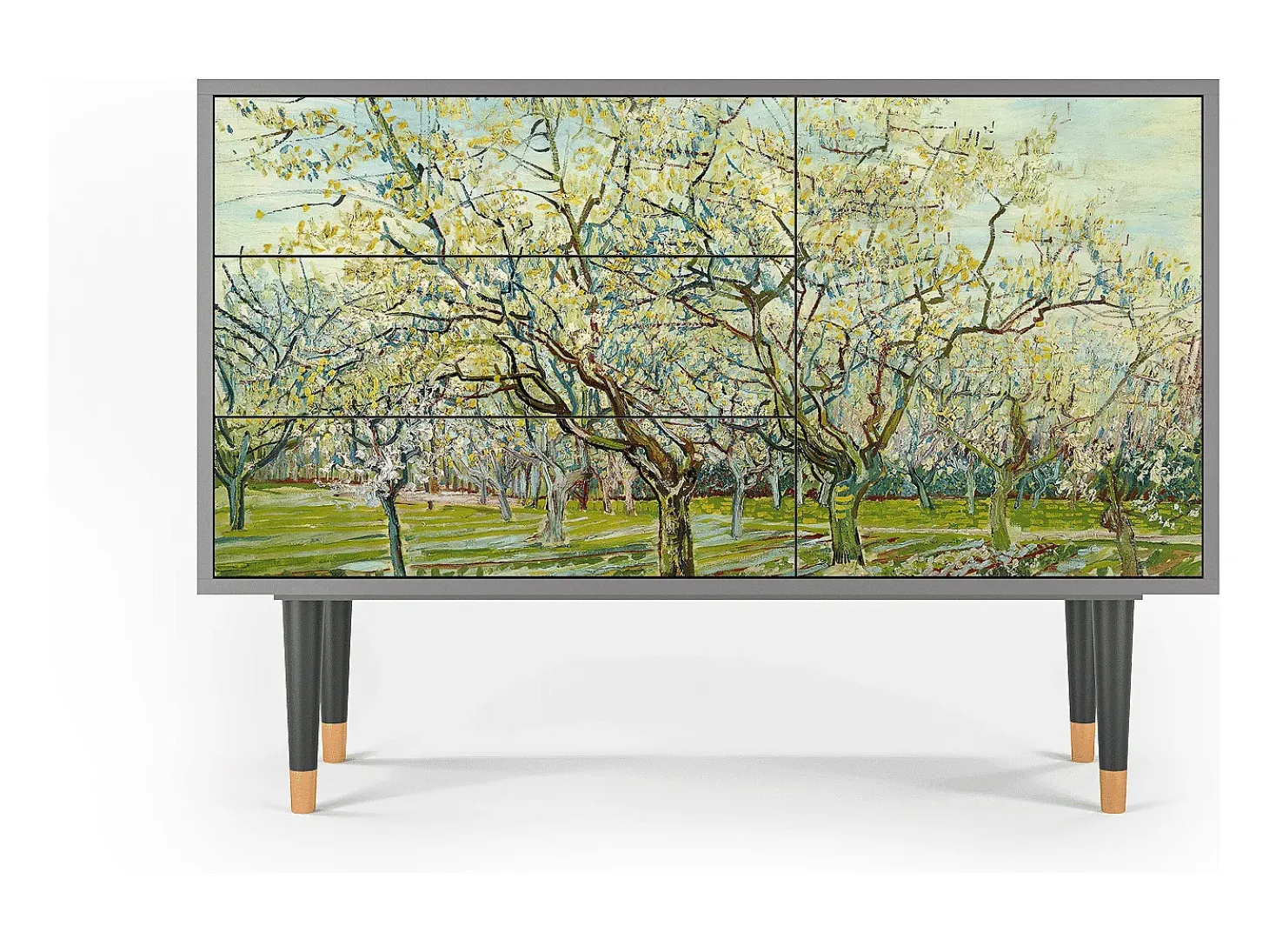 Aparador - 115х84х41 cm - S3 - The Blanco Orchard, Gris