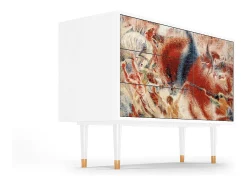 Aparador - 115х84х41 cm - S3 - The City Rises, Blanco