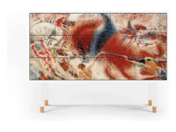 Aparador - 115х84х41 cm - S3 - The City Rises, Blanco