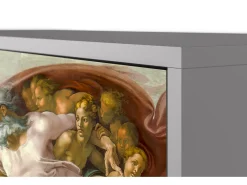 Aparador - 115х84х41 cm - S3 - The Creation of Adam, Gris