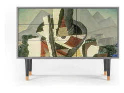 Aparador - 115х84х41 cm - S3 - The Cubist Paintings , Gris