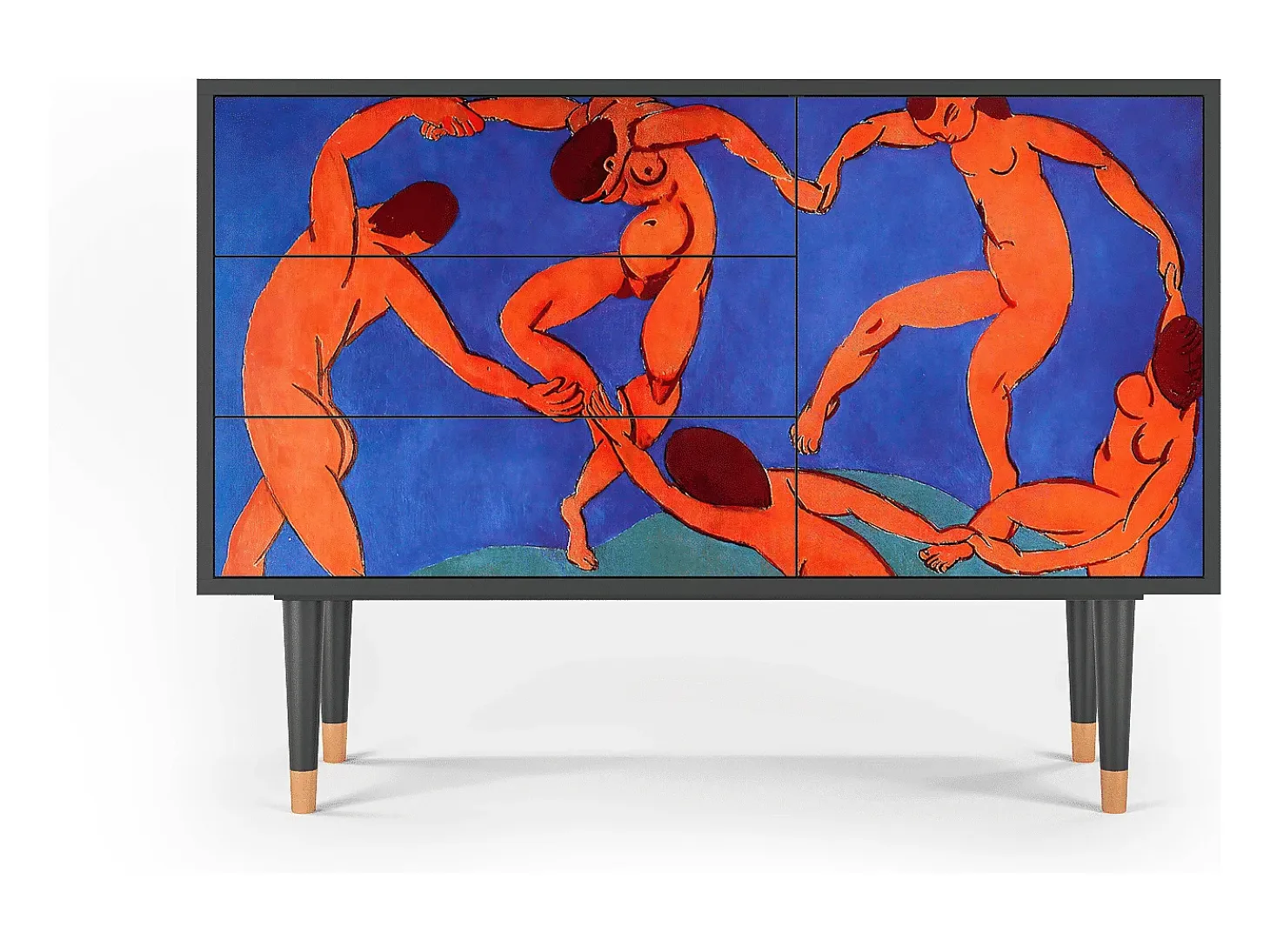 Aparador - 115х84х41 cm - S3 - The Dance by Matisse , Antracita