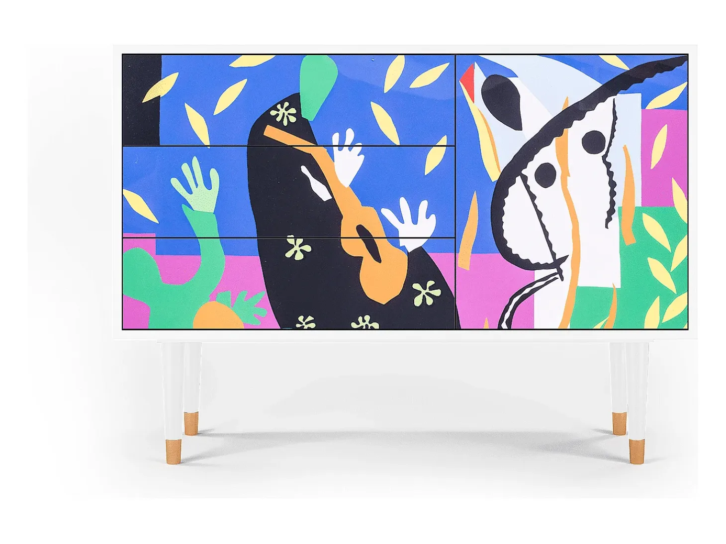 Aparador - 115х84х41 cm - S3 - The Dance by Matisse , Blanco