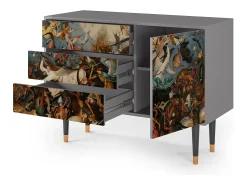 Aparador - 115х84х41 cm - S3 - The Fall, Gris
