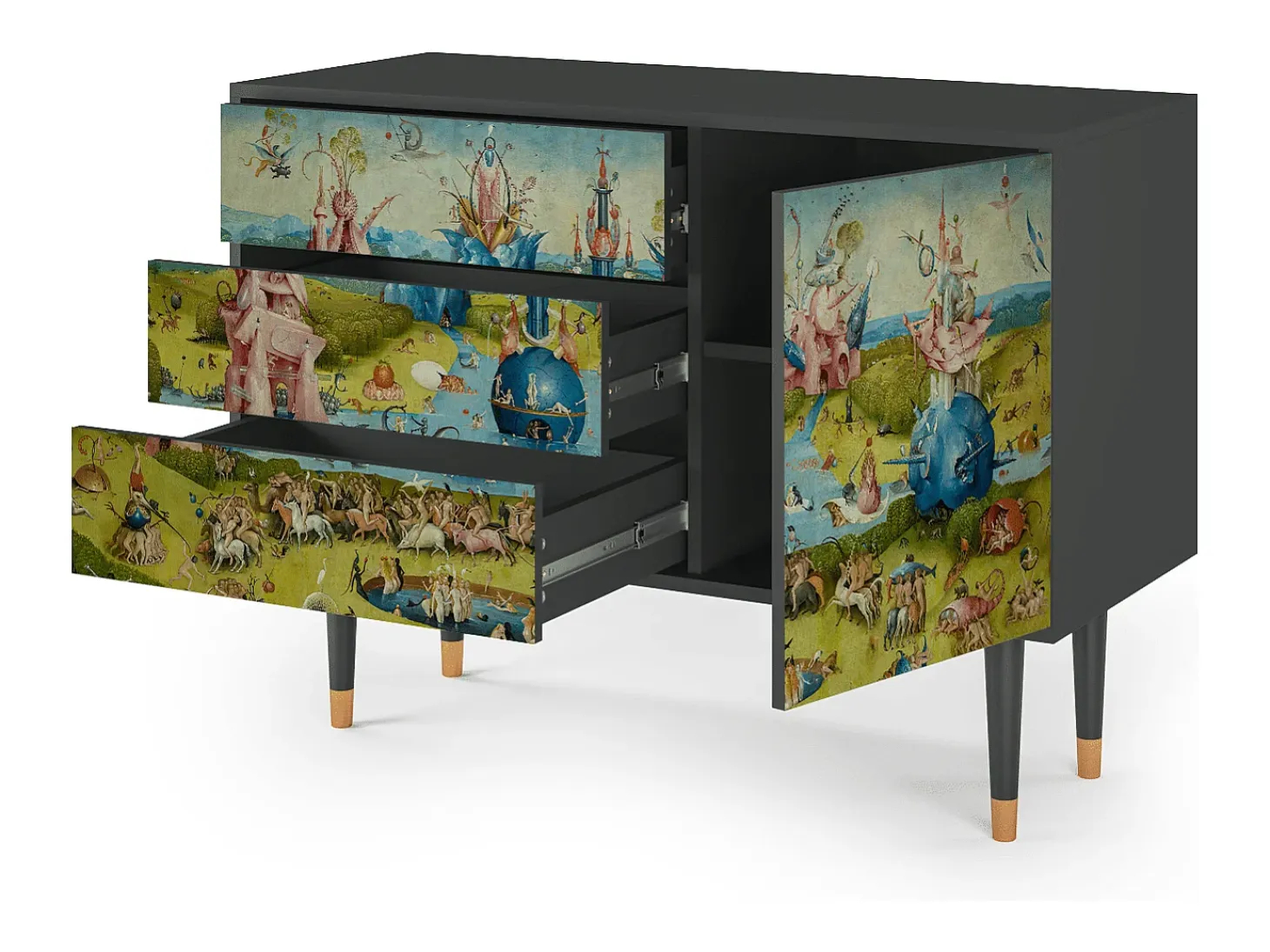 Aparador - 115х84х41 cm - S3 - The Garden 2 by Bosch, Antracita