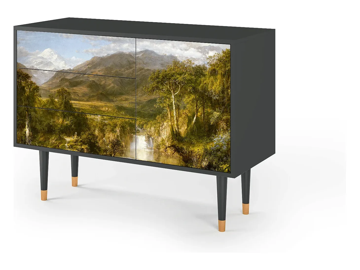 Aparador - 115х84х41 cm - S3 - The Heart of the Andes , Antracita