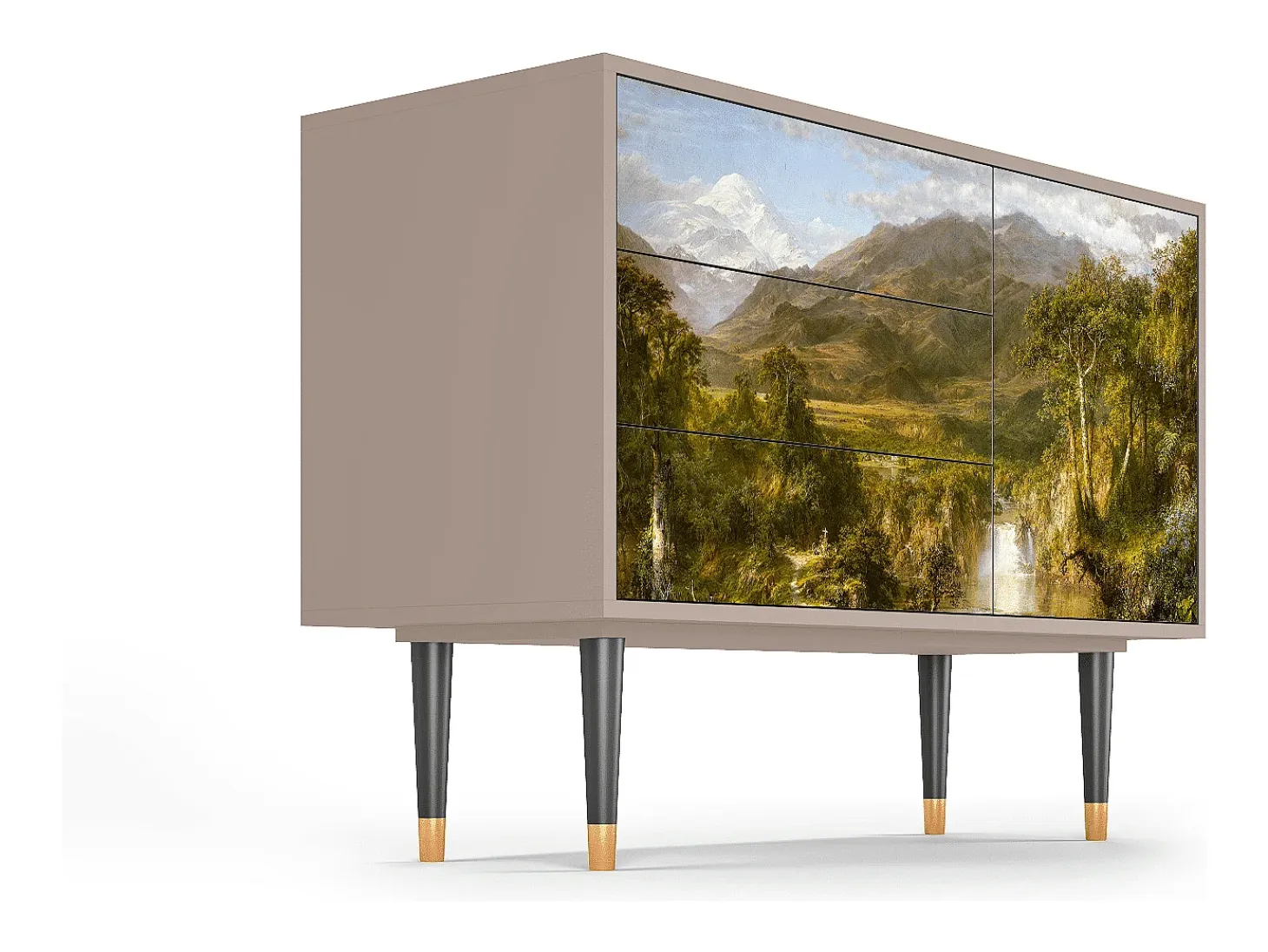 Aparador - 115х84х41 cm - S3 - The Heart of the Andes , Latte