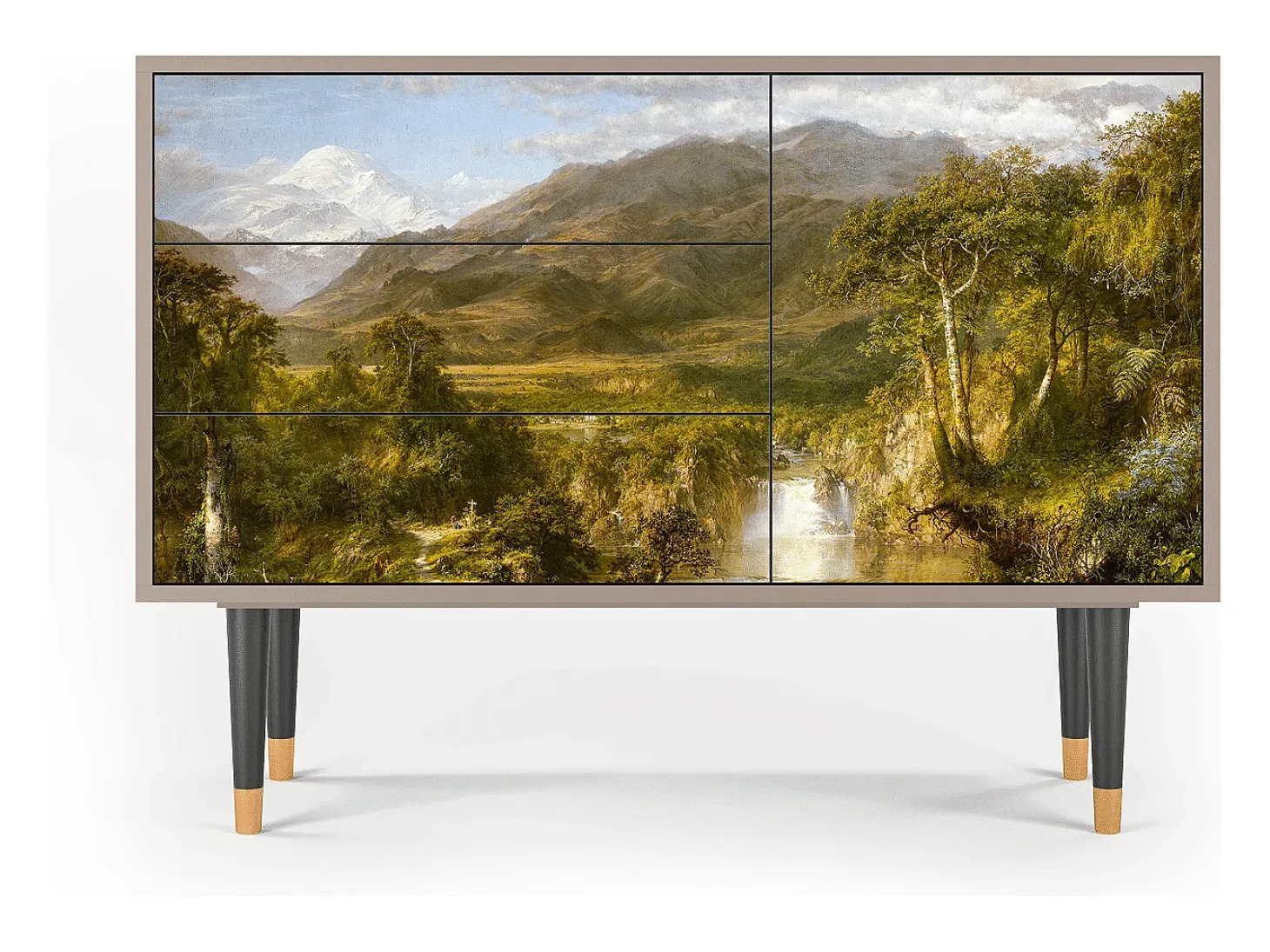 Aparador - 115х84х41 cm - S3 - The Heart of the Andes , Latte