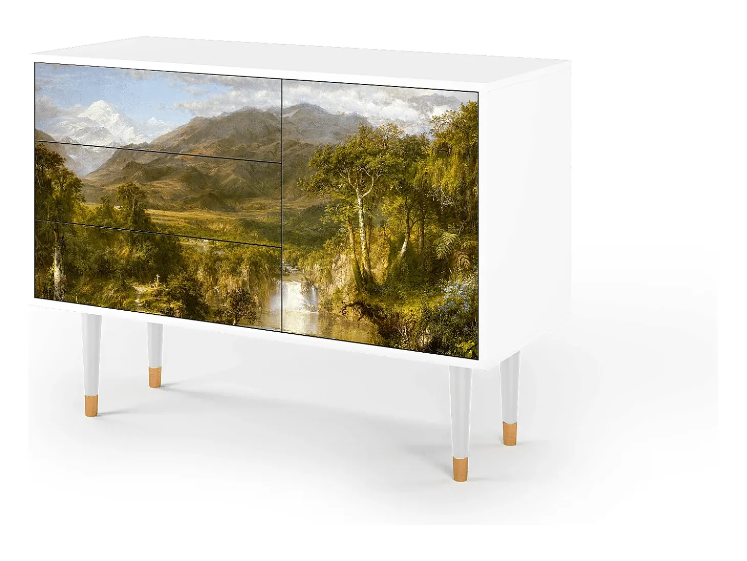 Aparador - 115х84х41 cm - S3 - The Heart of the Andes , Blanco