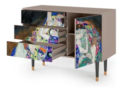 Aparador - 115х84х41 cm - S3 - The Maiden by Klimt, Latte