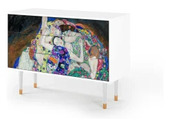 Aparador - 115х84х41 cm - S3 - The Maiden by Klimt, Blanco