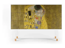 Aparador - 115х84х41 cm - S3 - The Maiden by Klimt, Blanco