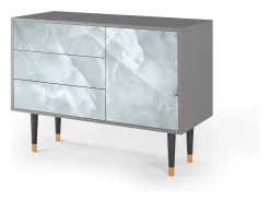 Aparador - 115х84х41 cm - S3 - The Onyx, Gris
