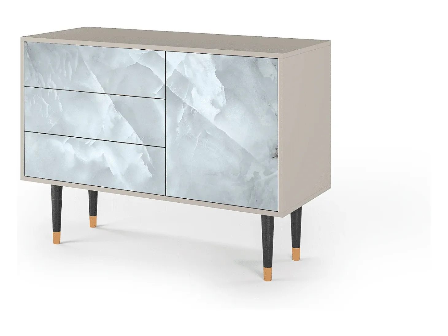 Aparador - 115х84х41 cm - S3 - The Onyx, Arena