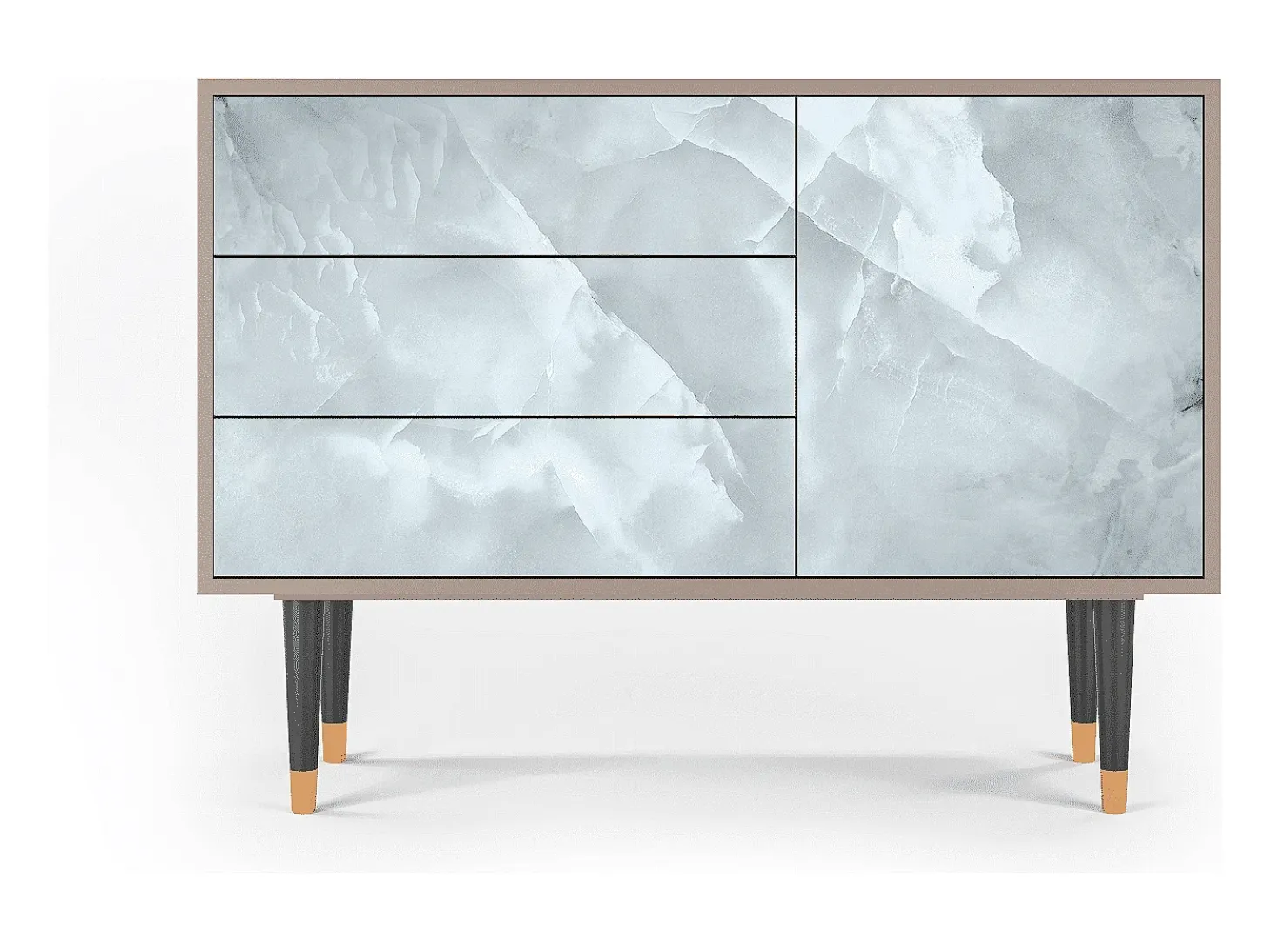 Aparador - 115х84х41 cm - S3 - The Onyx, Arena