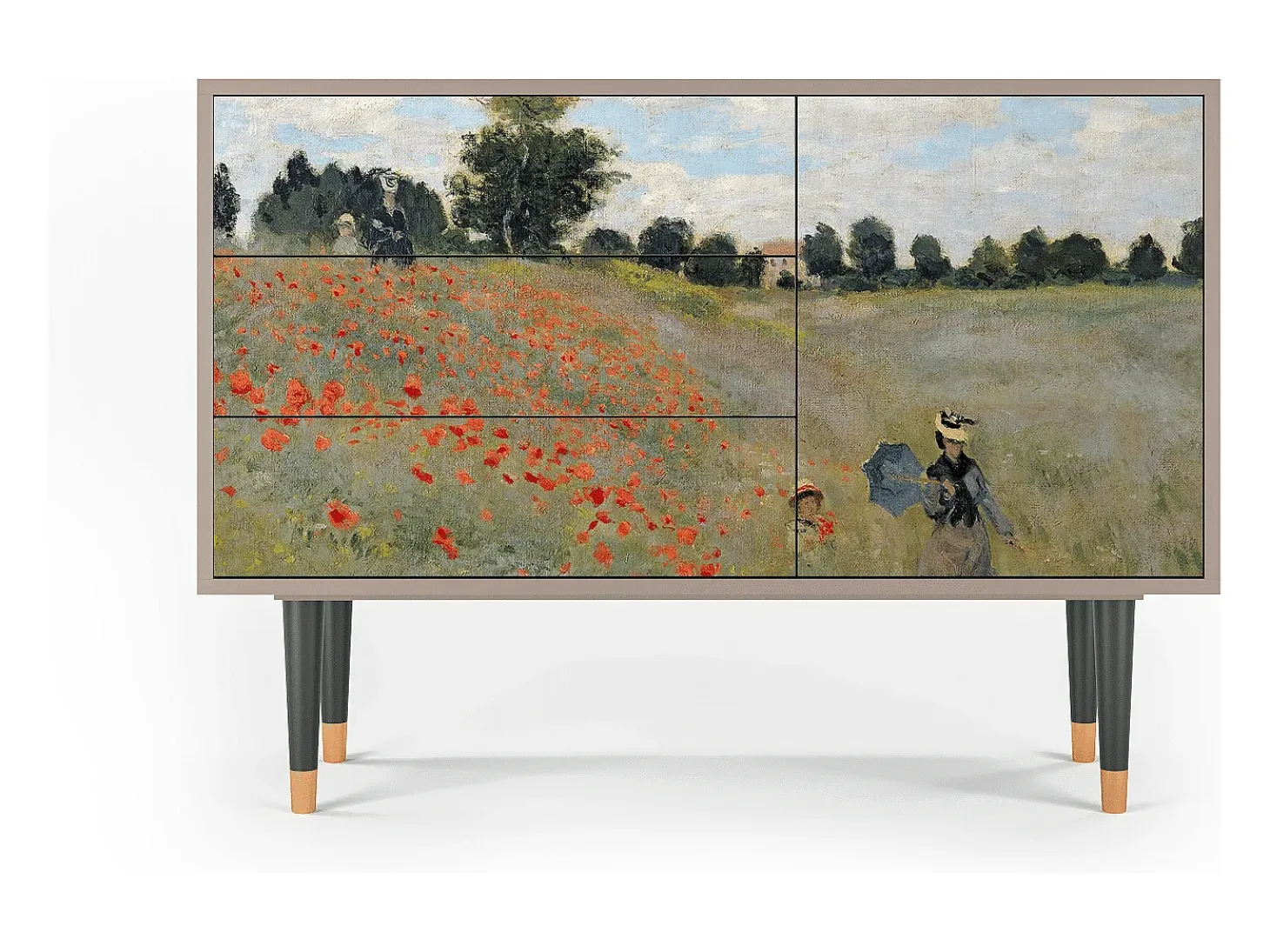 Aparador - 115х84х41 cm - S3 - The Poppy Field , Arena