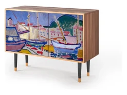 Aparador - 115х84х41 cm - S3 - The Port of Collioure , Nogal