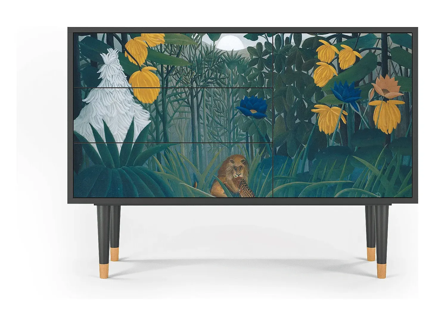 Aparador - 115х84х41 cm - S3 - The Repast of the Lion, Antracita