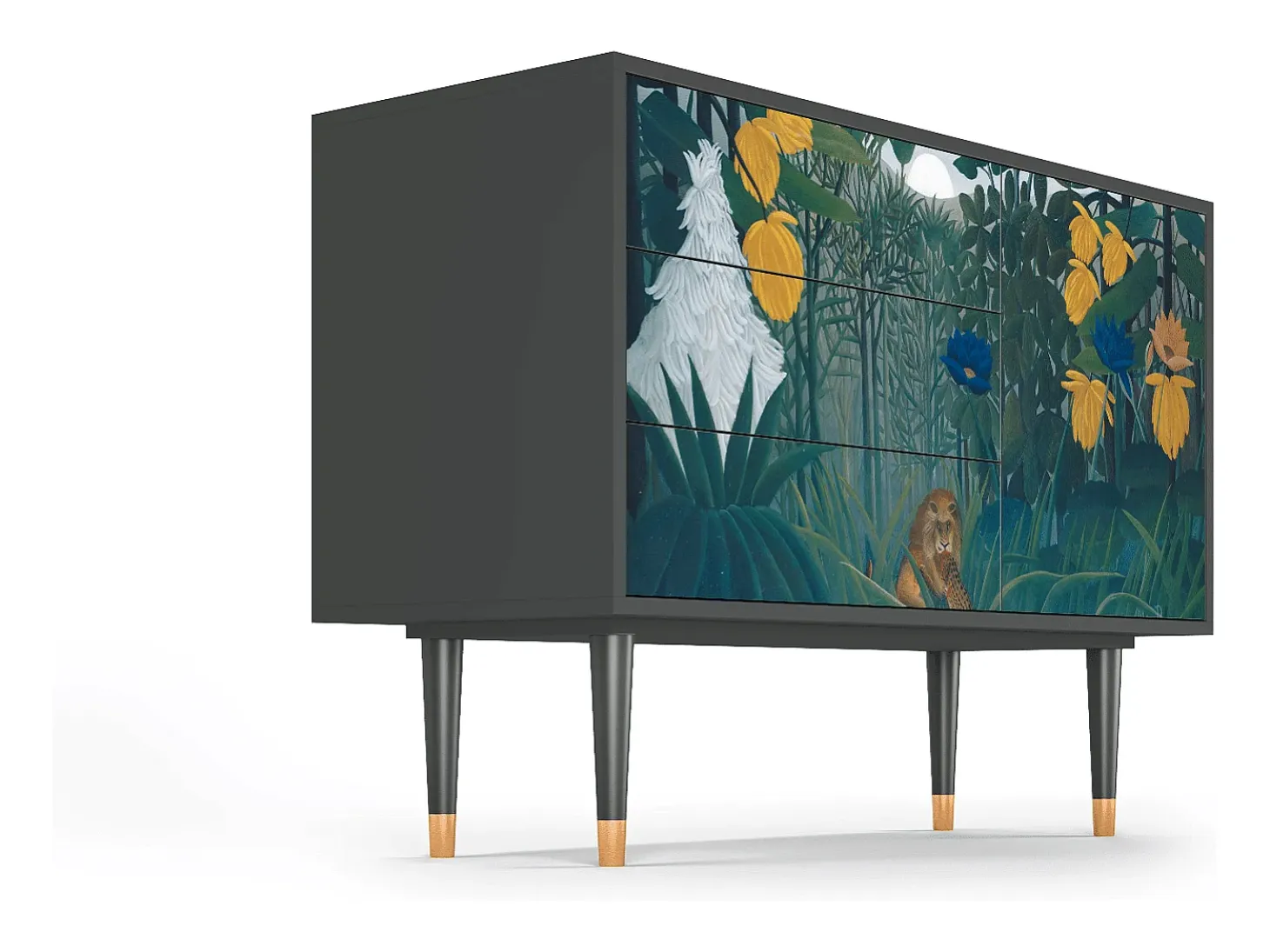 Aparador - 115х84х41 cm - S3 - The Repast of the Lion, Antracita