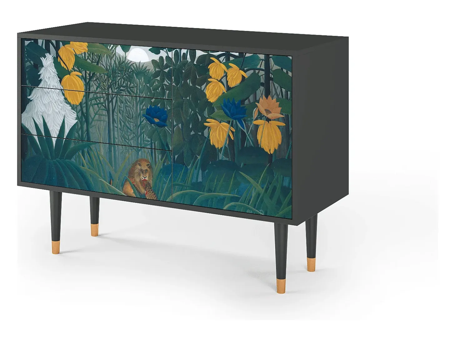 Aparador - 115х84х41 cm - S3 - The Repast of the Lion, Antracita