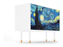 Aparador - 115х84х41 cm - S3 - The Starry Night , Blanco