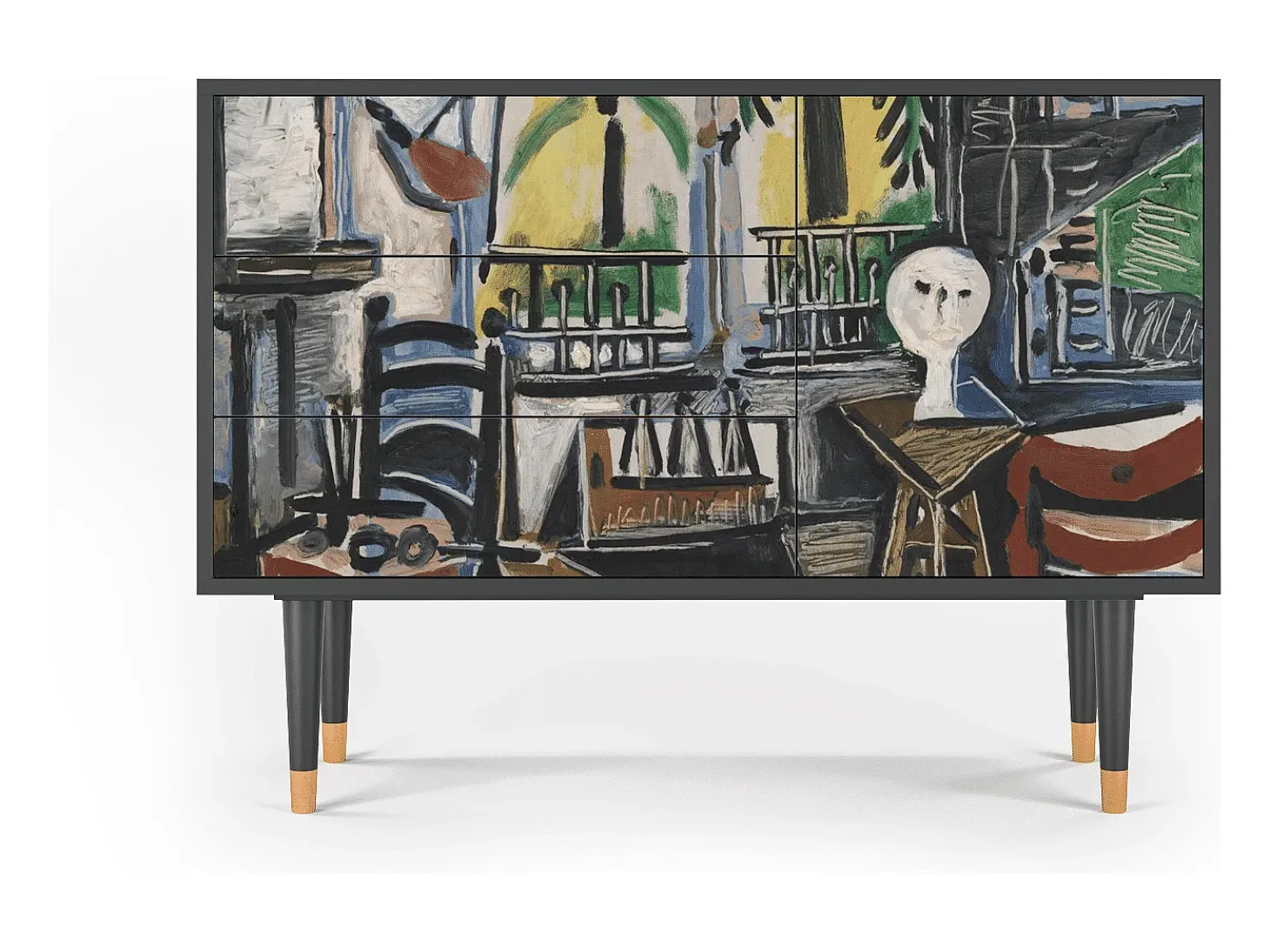 Aparador - 115х84х41 cm - S3 - The Studio , Antracita