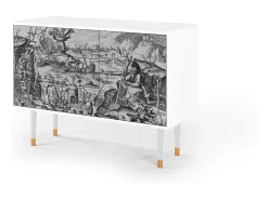 Aparador - 115х84х41 cm - S3 - The Temptation, Blanco