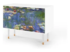 Aparador - 115х84х41 cm - S3 - The water lily pond , Blanco