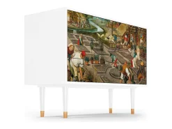 Aparador - 115х84х41 cm - S3 - The Younger - Spring, Blanco