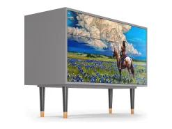 Aparador - 115х84х41 cm - S3 - Thunderheads by Dean, Gris