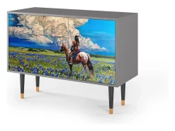 Aparador - 115х84х41 cm - S3 - Thunderheads by Dean, Gris