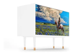 Aparador - 115х84х41 cm - S3 - Thunderheads by Dean, Blanco