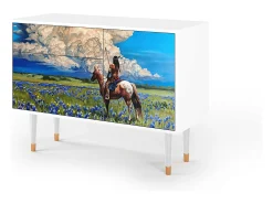 Aparador - 115х84х41 cm - S3 - Thunderheads by Dean, Blanco